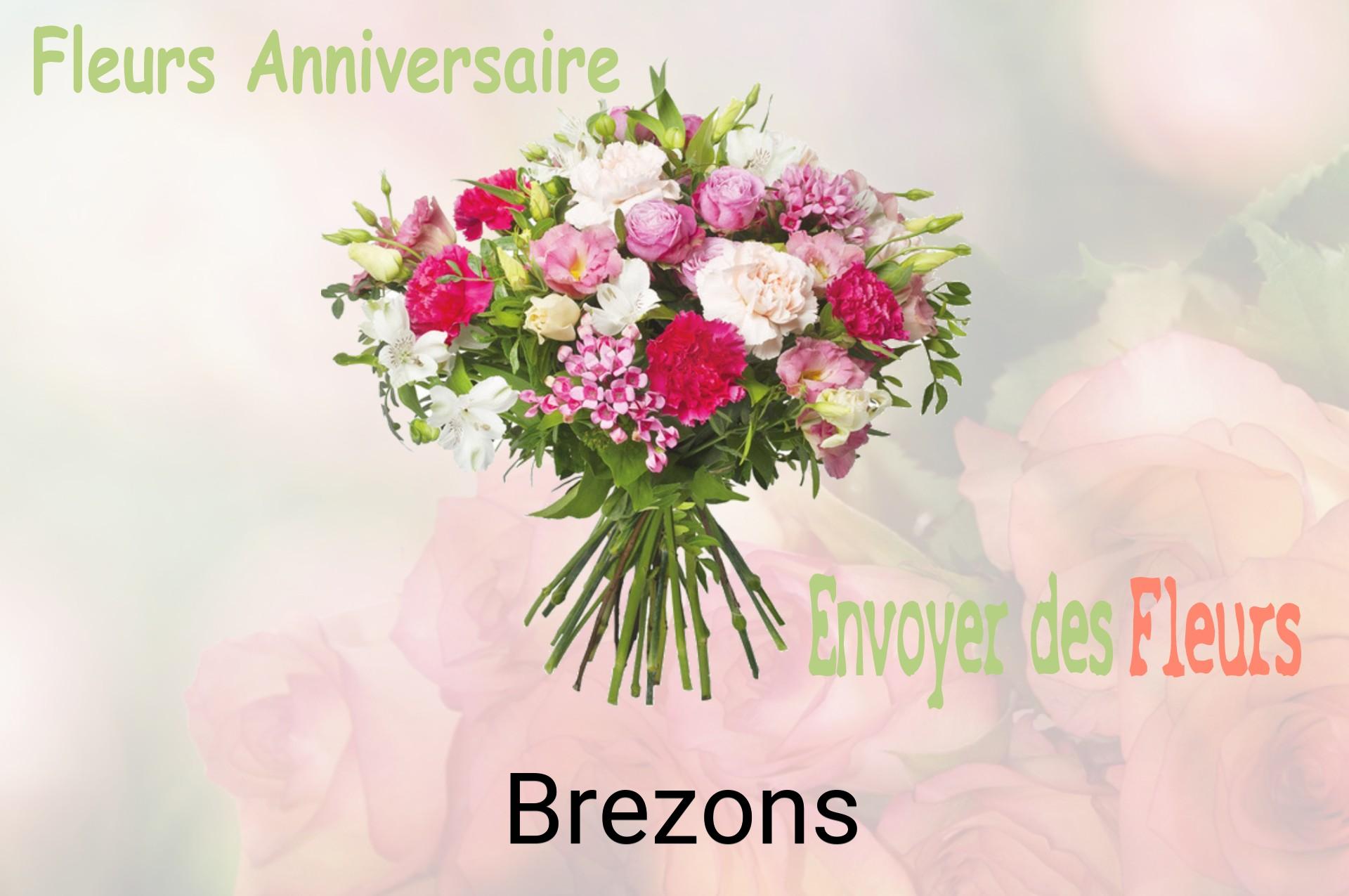 Bouquet de fleurs d’anniversaire livré à Brezons